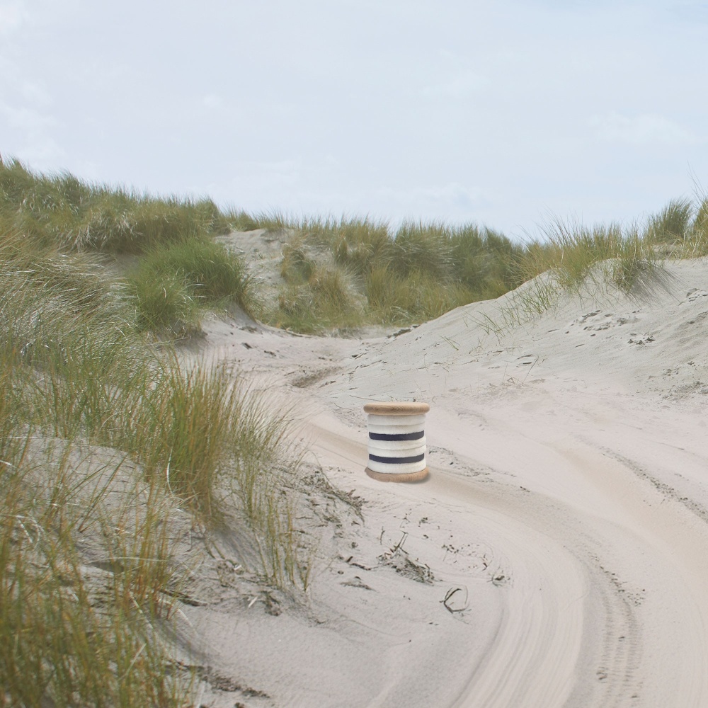 Le pouf Knokke dans l’univers qui nous inspire.