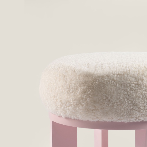 Decorate a nursery or little girl's bedroom with this chic little pastel pink furniture