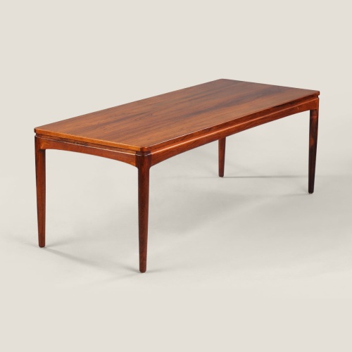 Unique piece - vintage rosewood coffee table dimensions H 52 x W 58 x L 150 cm