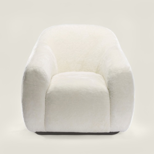 Une esthétique élégante, un confort absolu et un design intemporel pour le fauteuil Coco Blanc signé NORKI .