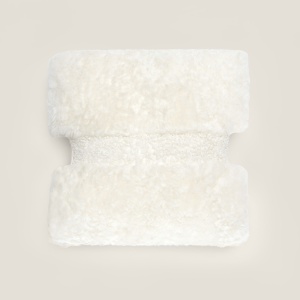 small square white cushion dimensions 40 × 40 cm with elegant luxury