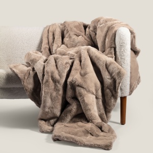 Camille Beige Throw | Norki