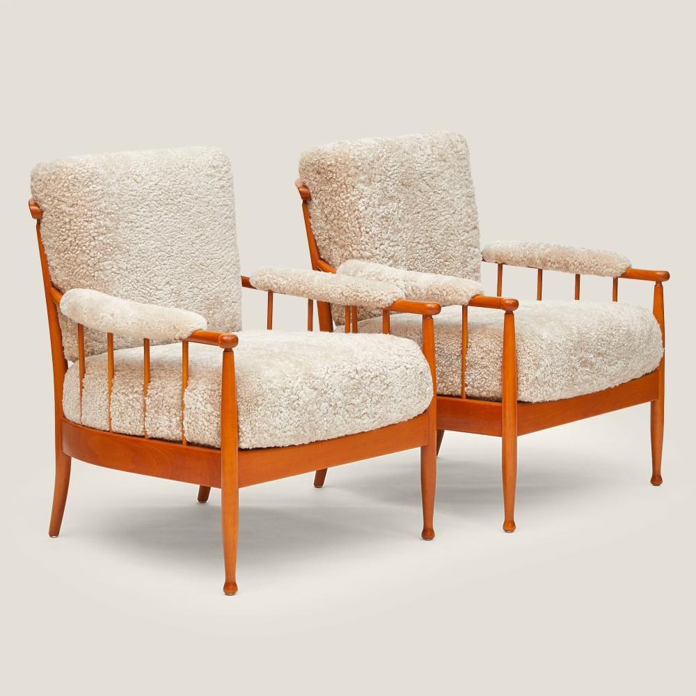 Skrindan Armchairs by Kerstin Hörlin-Holmquist | Vintage | Norki