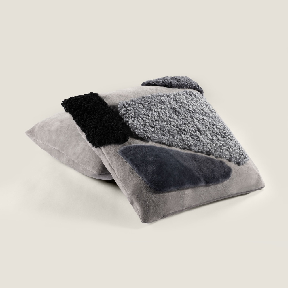 Coussin Viva Villa C16 Gris | Norki