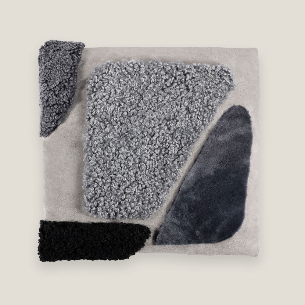 Coussin Viva Villa C16 Gris | Norki