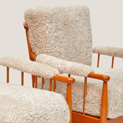 Skrindan Armchairs by Kerstin Hörlin-Holmquist | Vintage | Norki