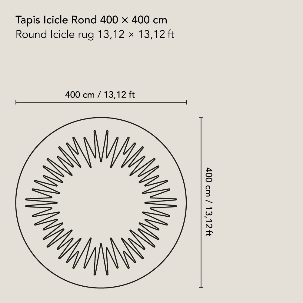 Round Icicle Rug | Norki