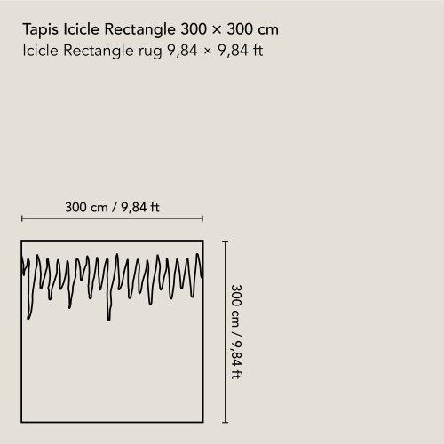 Tapis Icicle Rectangle | Norki