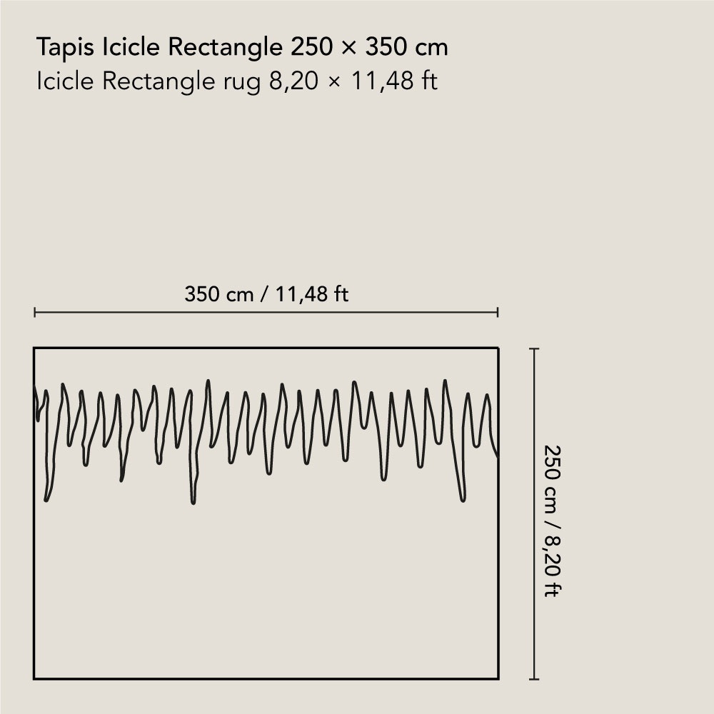 Tapis Icicle Rectangle | Norki