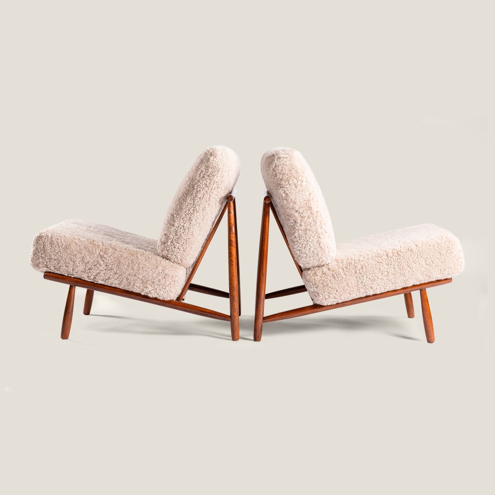 Pair of Domus Armchairs by Alf Svensson | Vintage | Norki