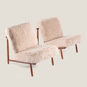 Pair of Domus Armchairs by Alf Svensson | Vintage | Norki