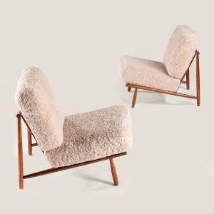 Pair of Domus Armchairs by Alf Svensson | Vintage | Norki