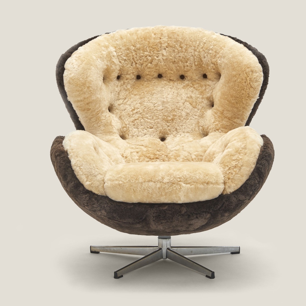 Large fauteuil vintage par Lennart Bender et Ulferts.