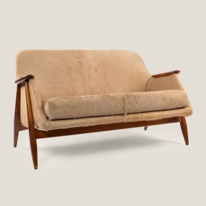 Vintage Svante Skogh “after” sofa, Scandinavian design, circa 1950.