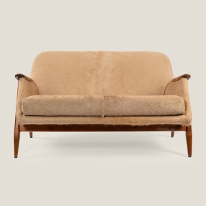 Vintage Svante Skogh “after” sofa, Scandinavian design, circa 1950.