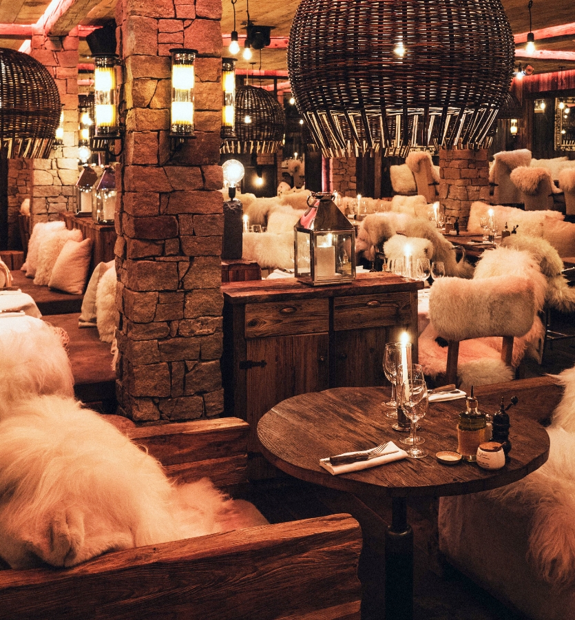 Le Ferme Saint-Amour à Megève.