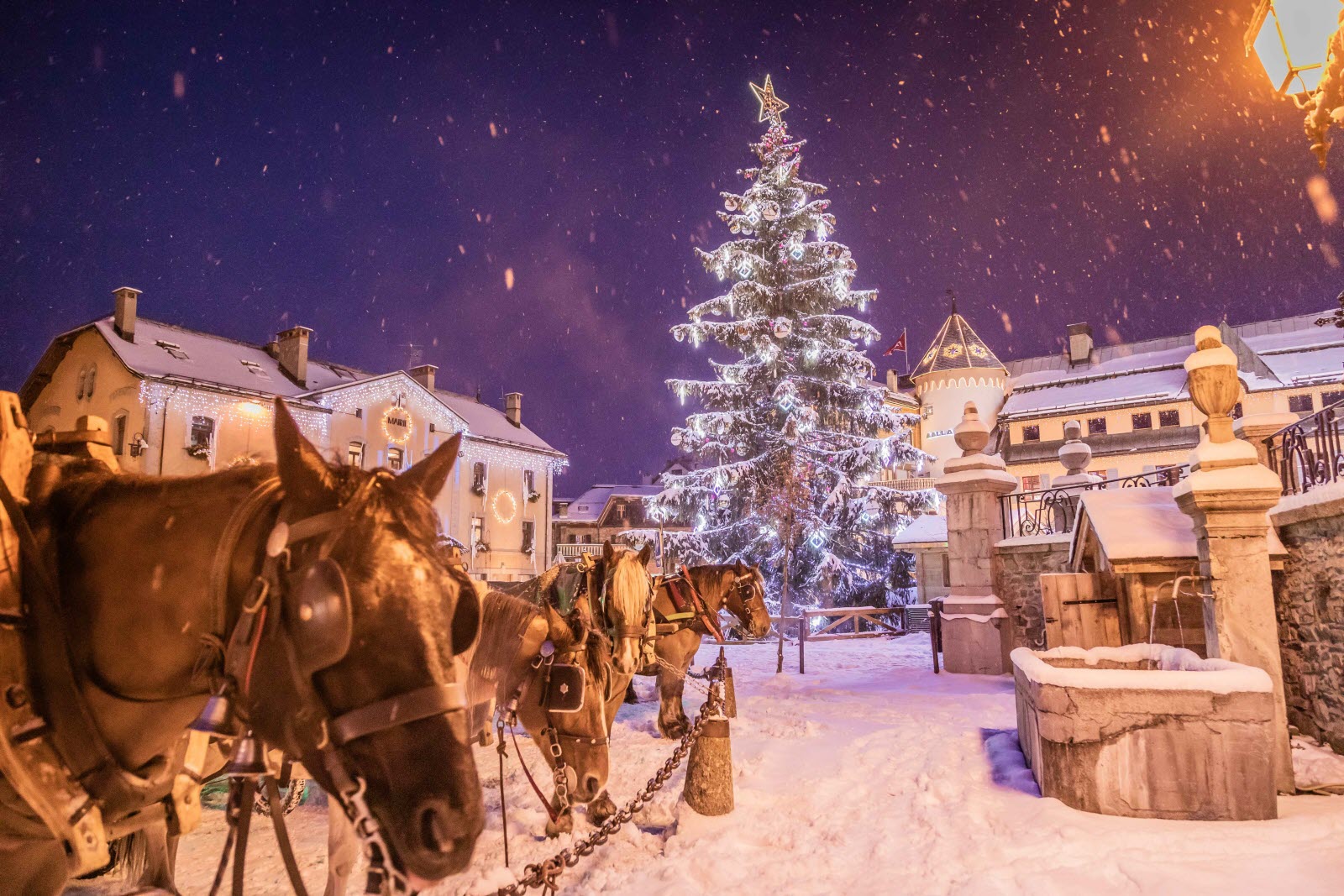 L'illumination du sapin de Noël de la ville de Megève aura lieu le 2 décembre 2024.