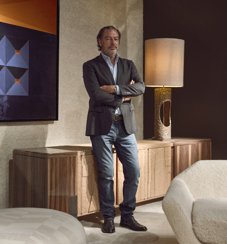 Thierry Lemaire, décorateur d’intérieur, architecte visionnaire.