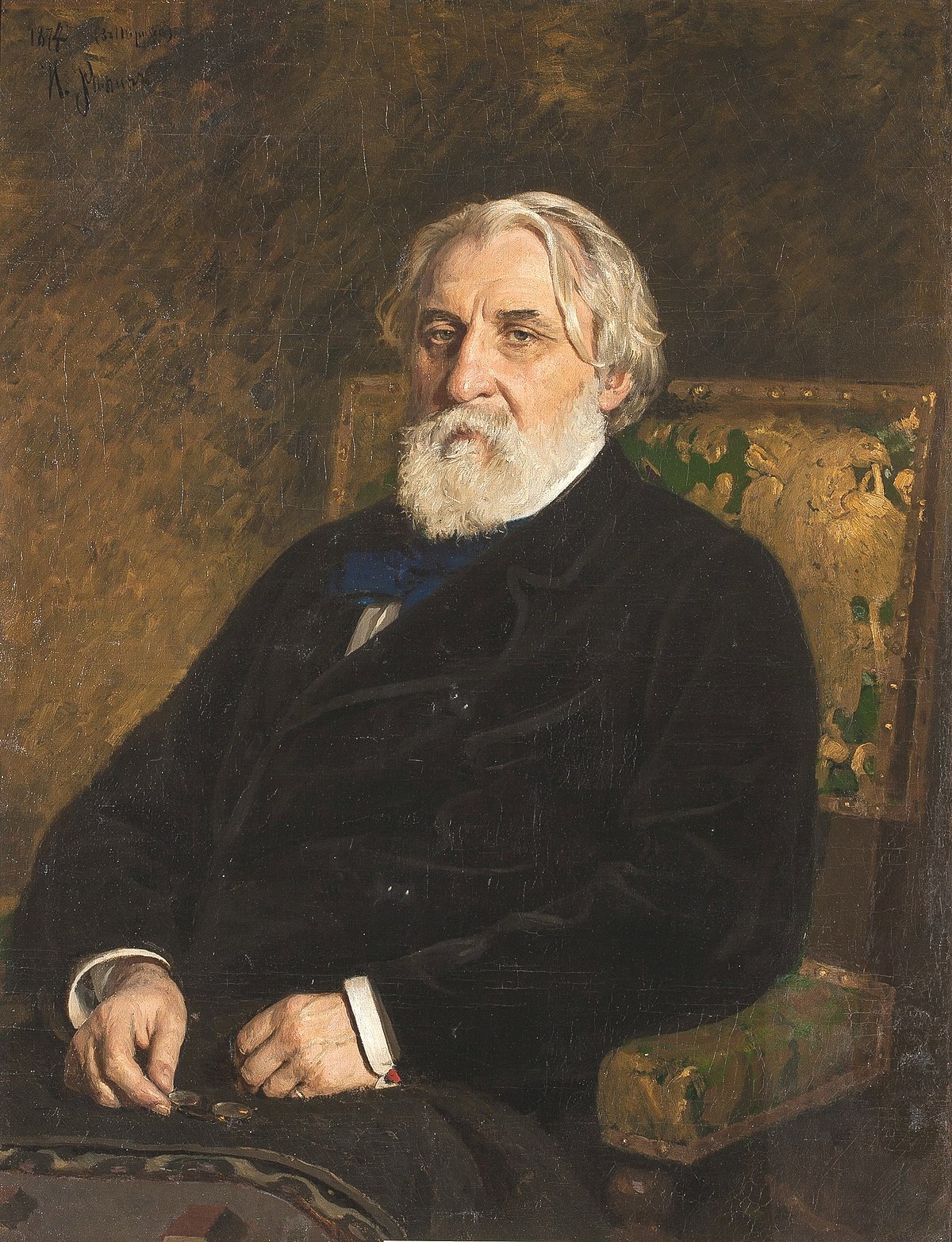 Ivan Turgenev, famous Russian author.