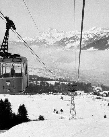 The Mont d'Arbois plateau in Megève.