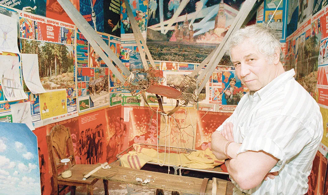 Ilya Kabakov, classé parmis les dix plus grands artistes vivants en 2000.