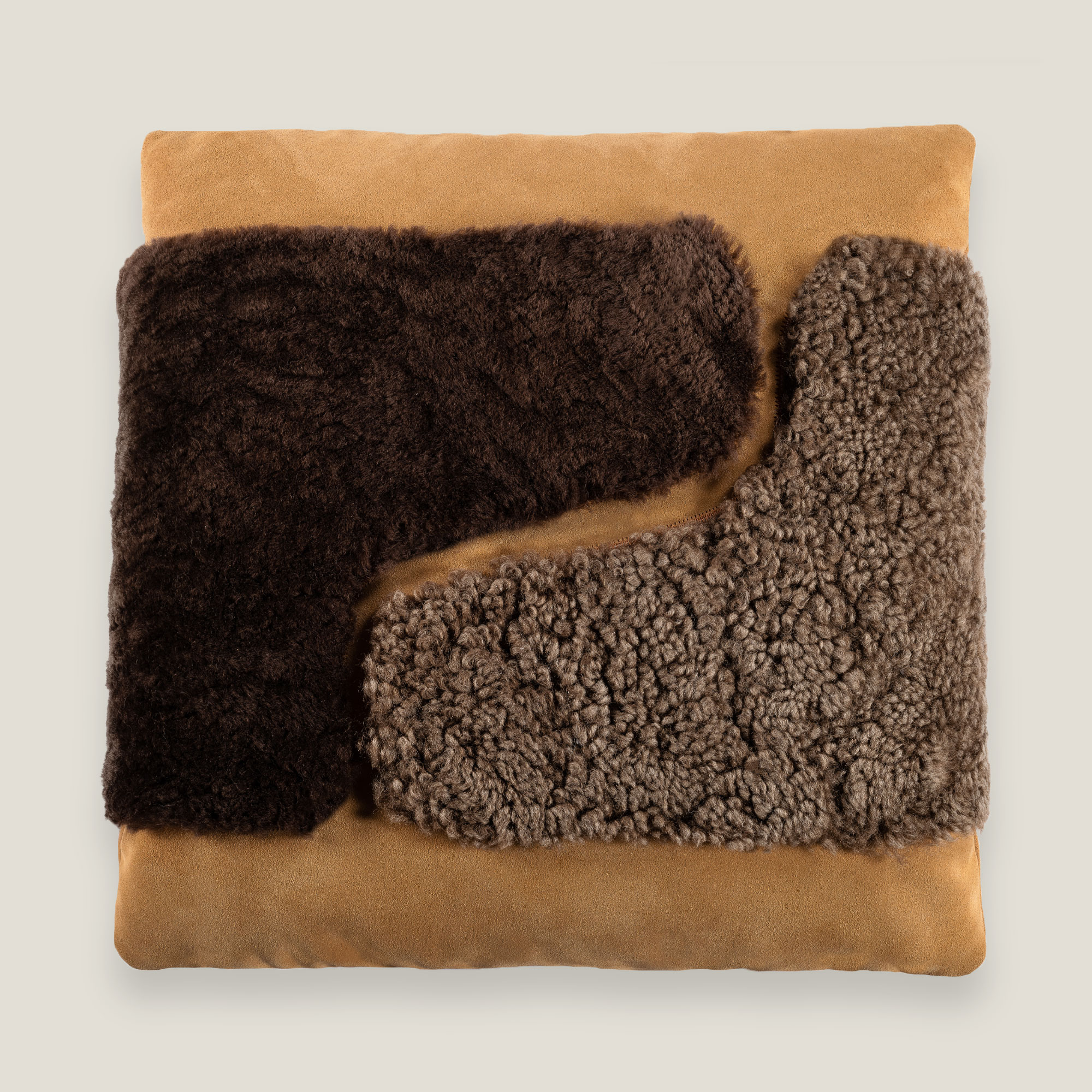 Coussin C15 camel