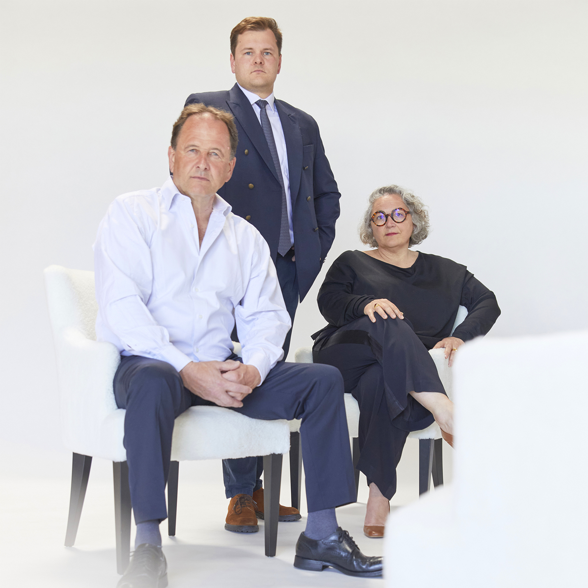 Sonia, Thierry et Louis Linard.