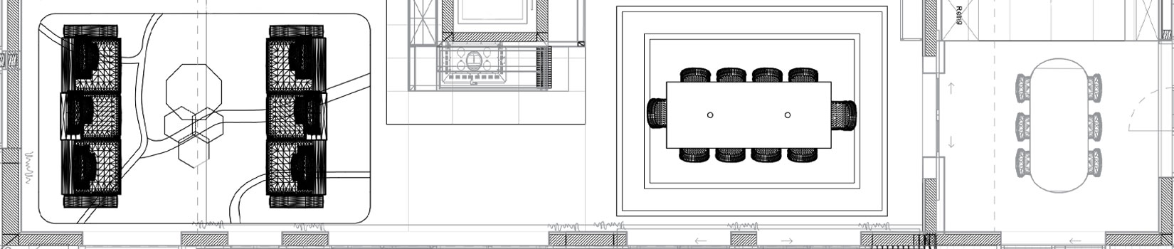 Plan réalisé par nos architectes d'intérieurs du bureau d'études Norki.