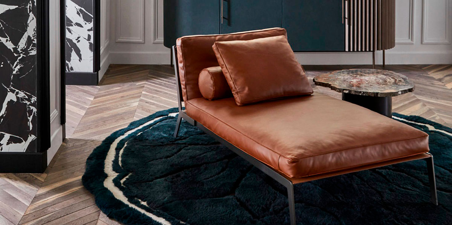 A designer rug made by Norki for a large Parisian flat.