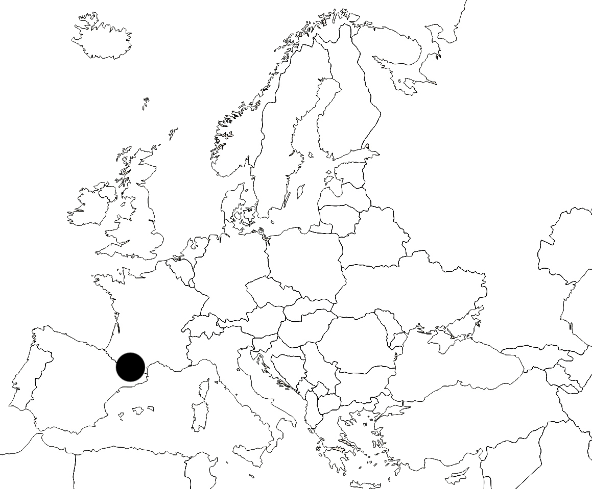 Zoom sur la carte d'Andorre