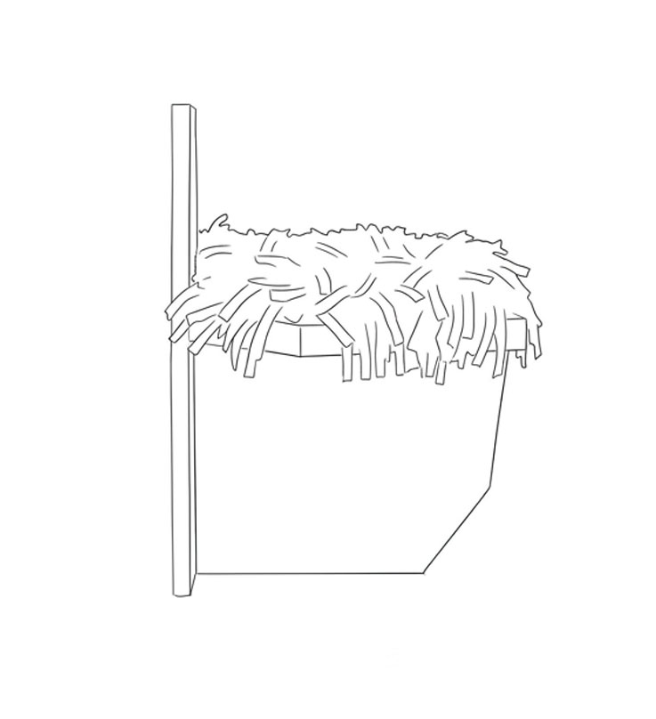 Croquis et esquisse d'un siège sur-mesure