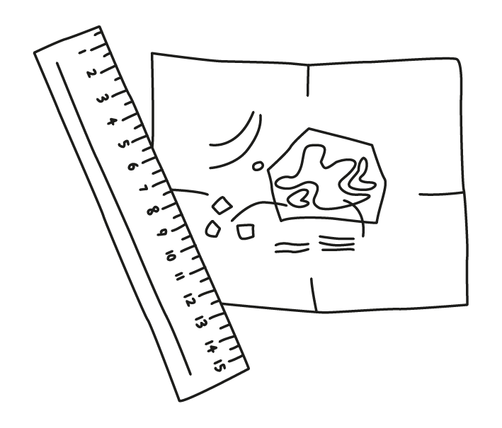 Règle et plans