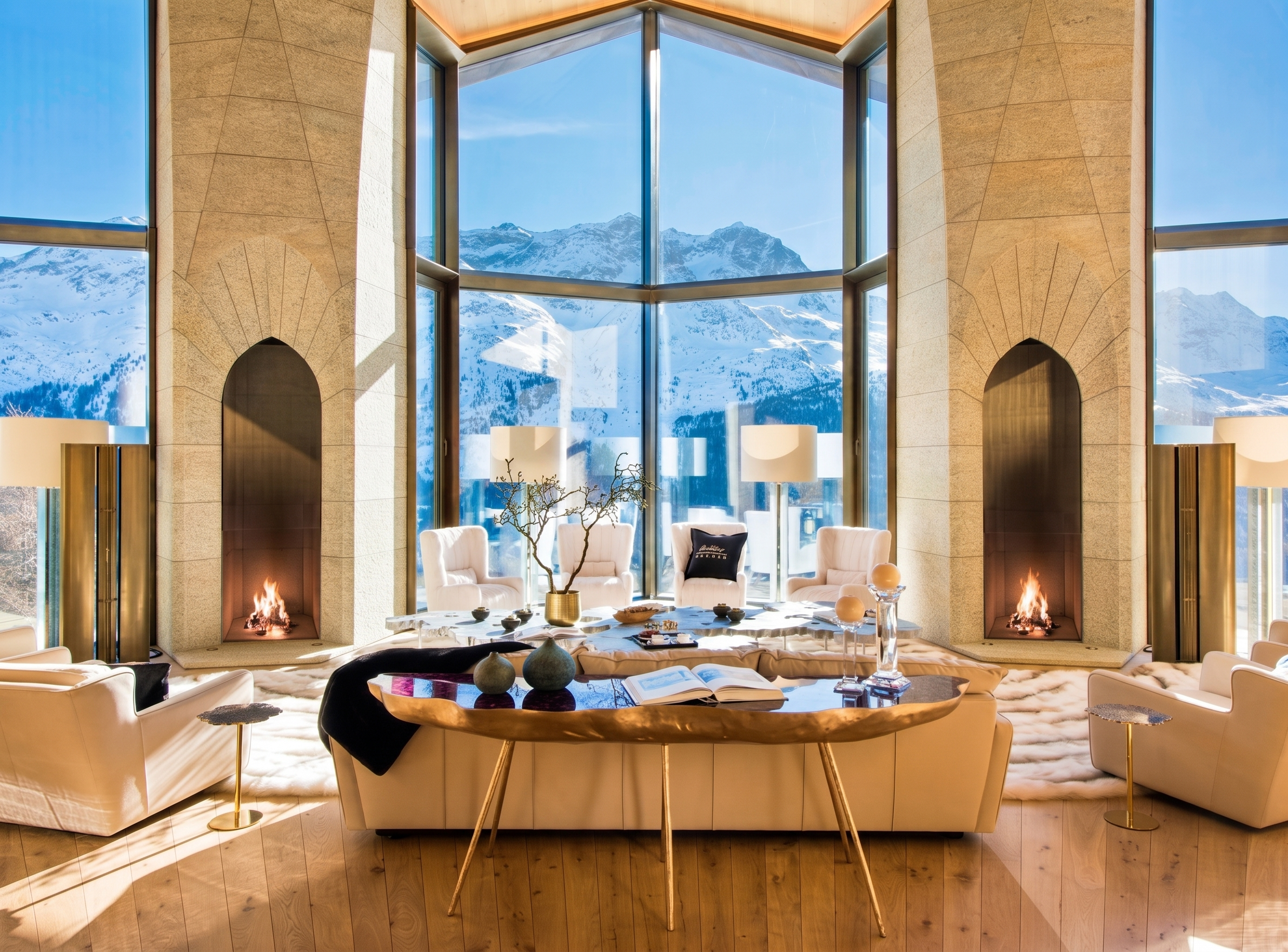 Chalet contemporain à la James Bond